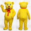 Yellow Bear Mascot Costume