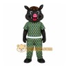 Black Hog Mascot Costume Black Hog Mascot Costume