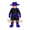 Purple Superhero Mascot Costume Purple Superhero Mascot Costume