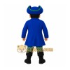 Blue Pirate Mascot Costume Blue Pirate Mascot Costume