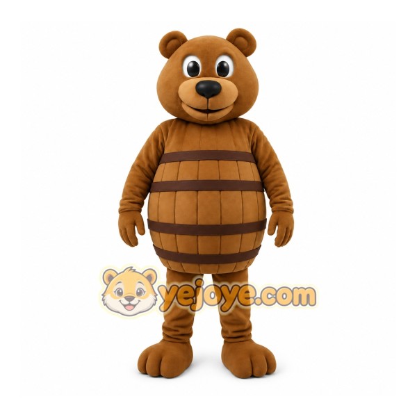 Brown Bear Mascot Costume