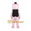 Pink Pig Mascot Costume Pink Pig Mascot Costume