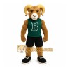 Brown Ram Mascot Costume Brown Ram Mascot Costume