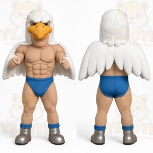 White Eagle Mascot Costume