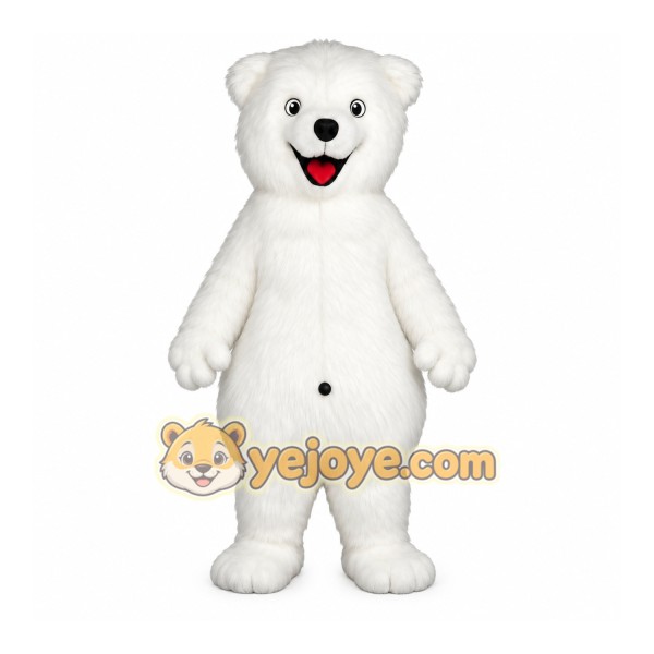 White Bear Mascot Costume