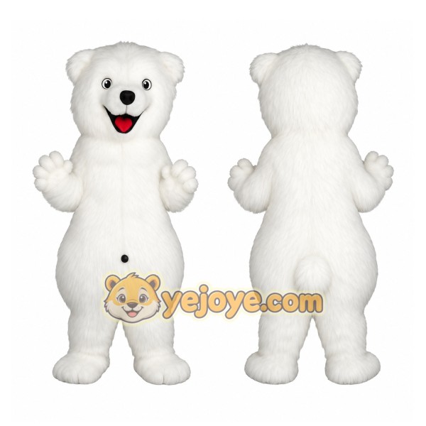 White Bear Mascot Costume