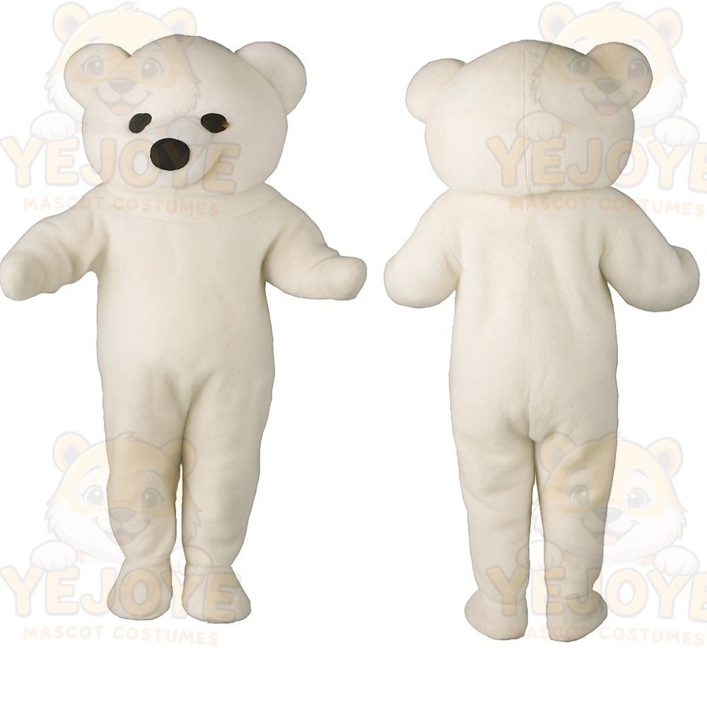 White Bear Mascot Costume