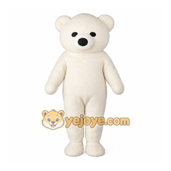 White Bear Mascot Costume