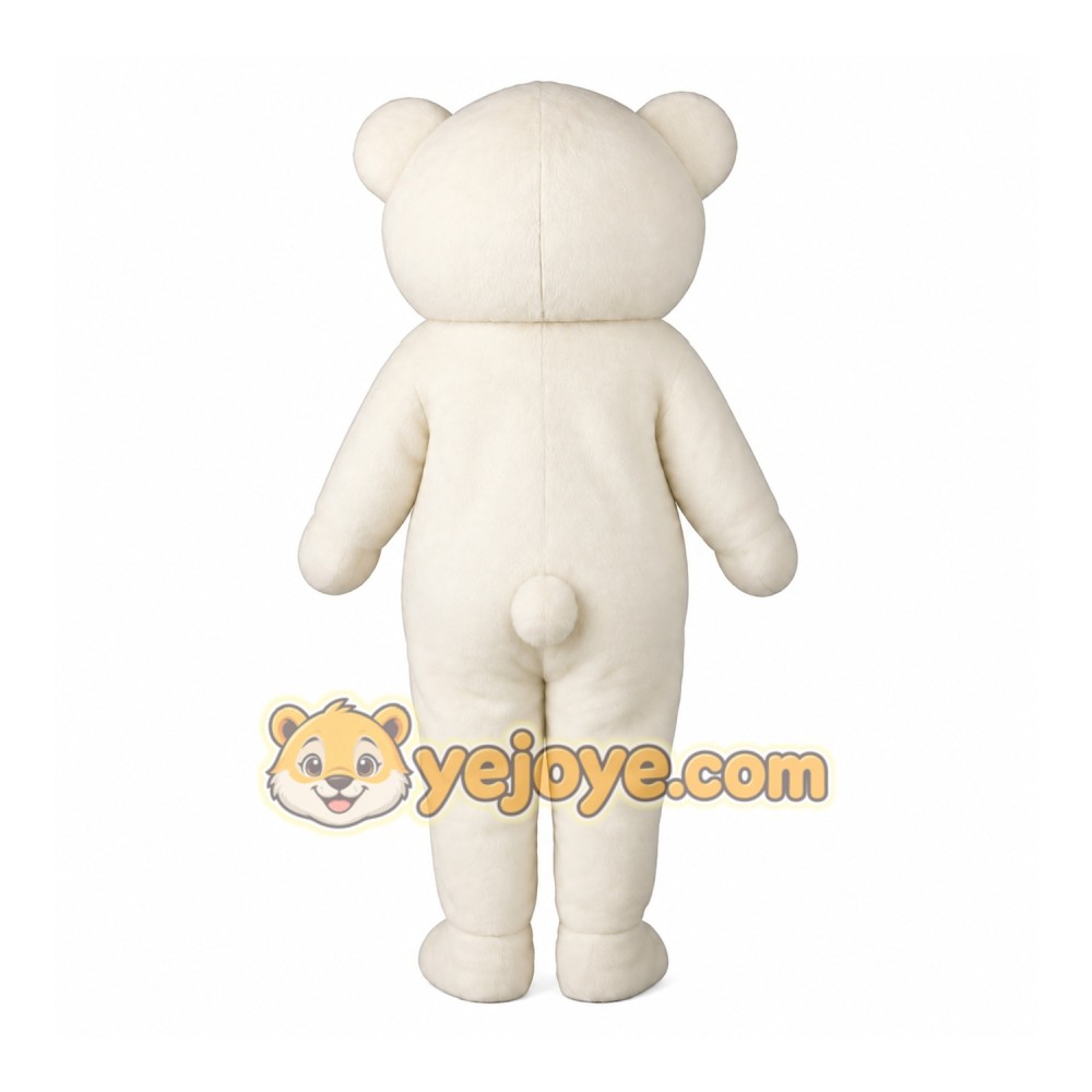 White Bear Mascot Costume White Bear Mascot Costume