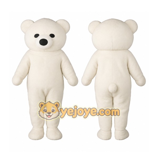 White Bear Mascot Costume