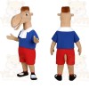 Blue Horse Mascot Costume