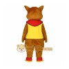 Brown Hamster Mascot Costume Brown Hamster Mascot Costume