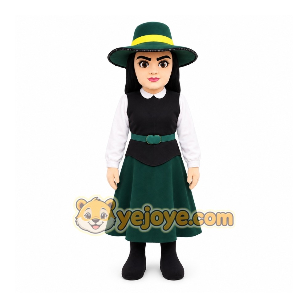 Green Character Mascot Costume