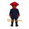 Navy Blue Wise Scholar Mascot Costume Navy Blue Wise Scholar Mascot Costume