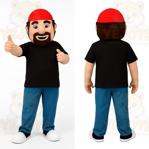 Red Character Mascot Costume