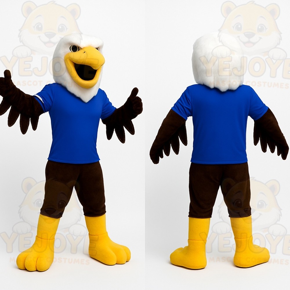 Blue Eagle Mascot Costume