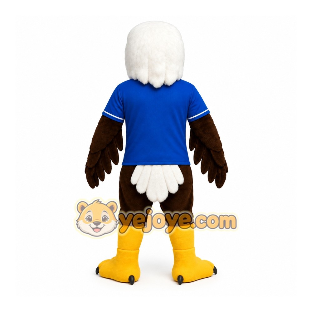 Blue Eagle Mascot Costume Blue Eagle Mascot Costume