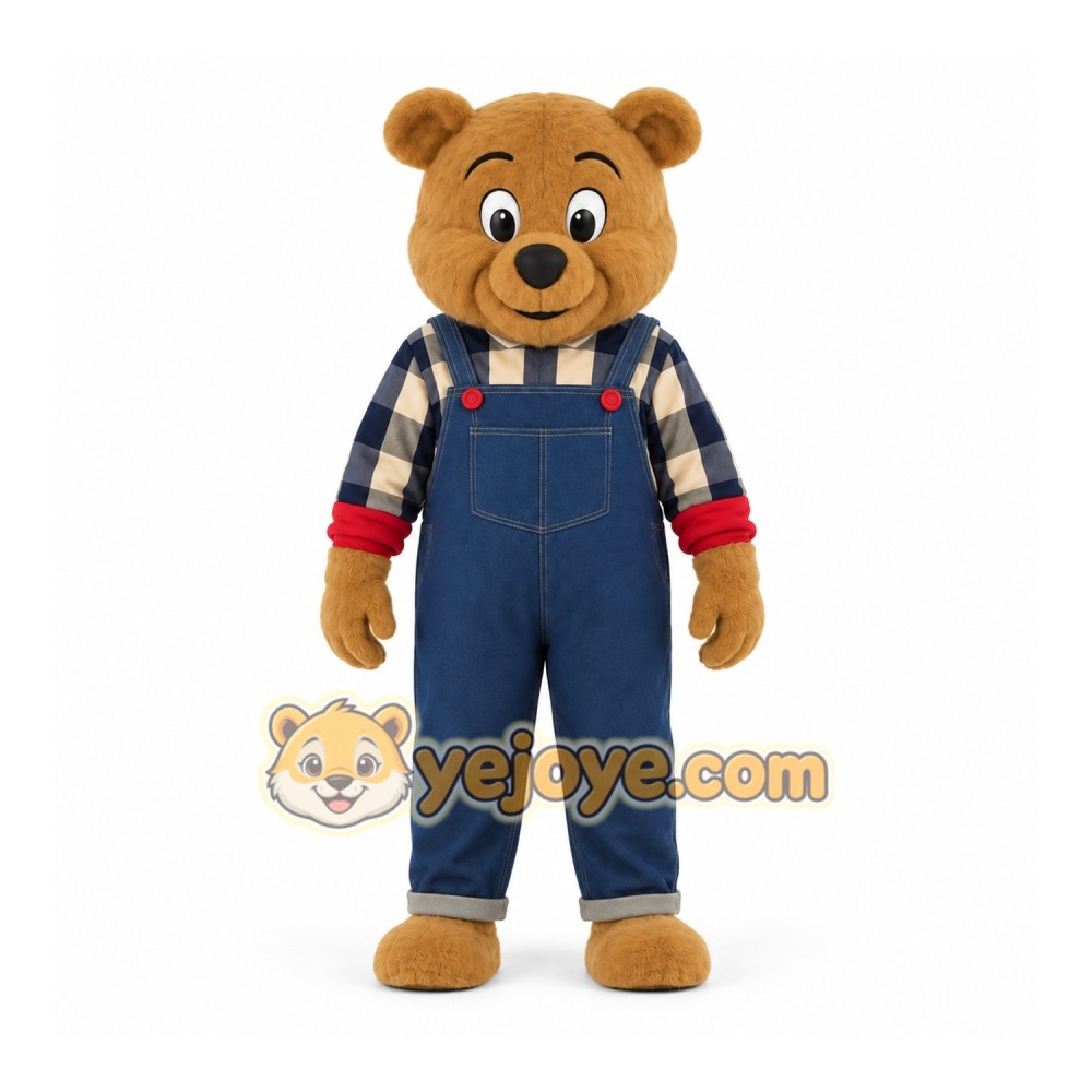 Brown Bear Mascot Costume Brown Bear Mascot Costume