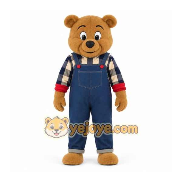 Brown Bear Mascot Costume