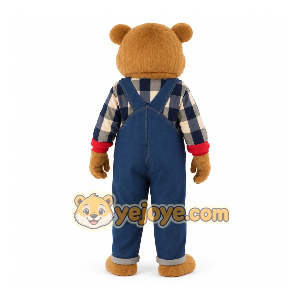 Brown Bear Mascot Costume Brown Bear Mascot Costume