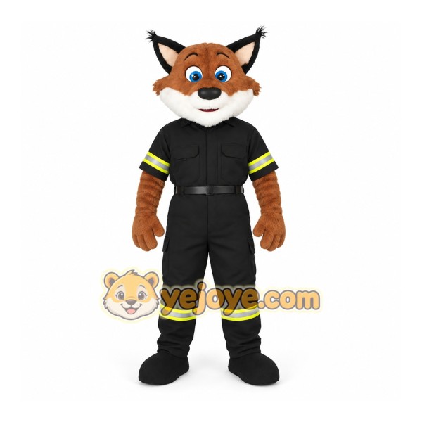 Brown Fox Mascot Costume