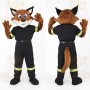 Brown Fox Mascot Costume