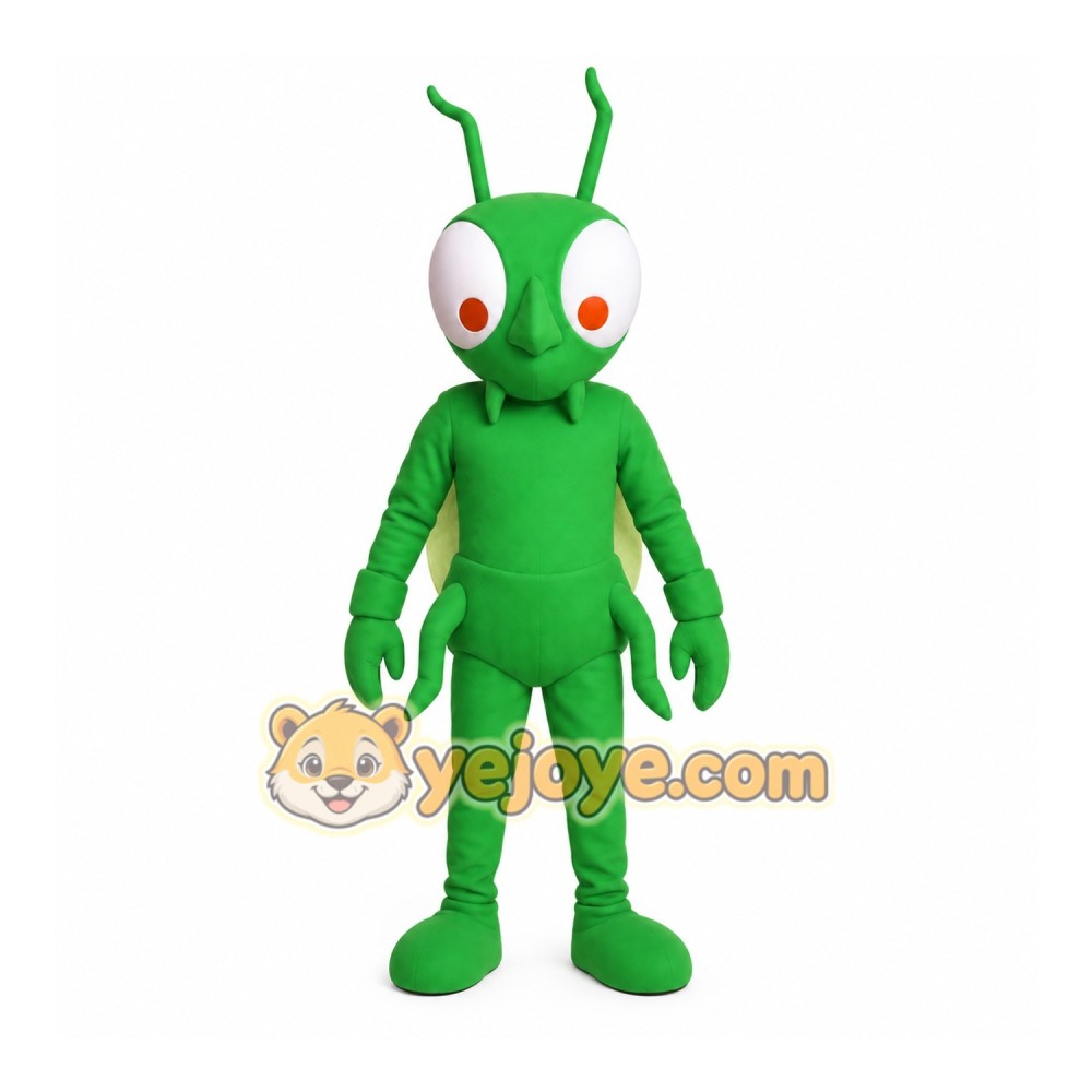 Green Insect Mascot Costume Green Insect Mascot Costume