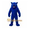 Blue Wolf Mascot Costume Blue Wolf Mascot Costume