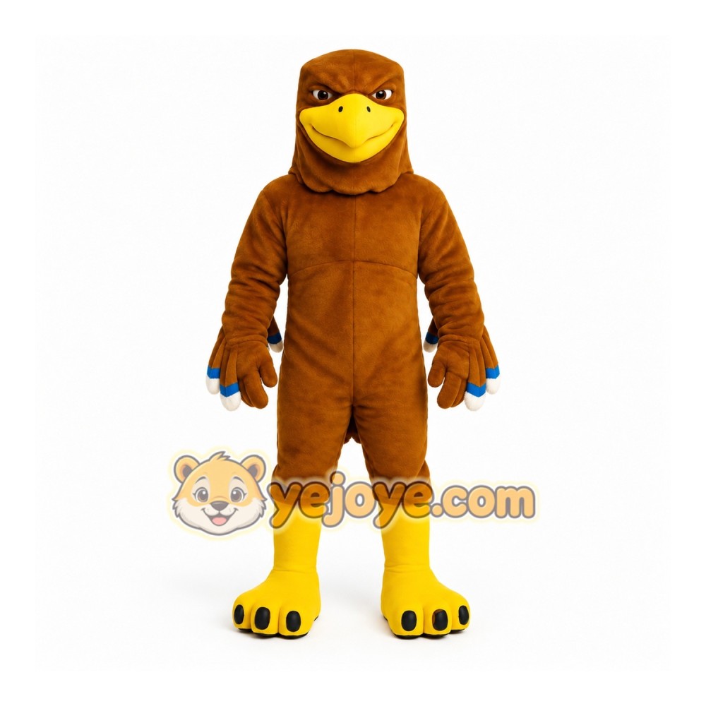 Brown Eagle Mascot Costume Brown Eagle Mascot Costume