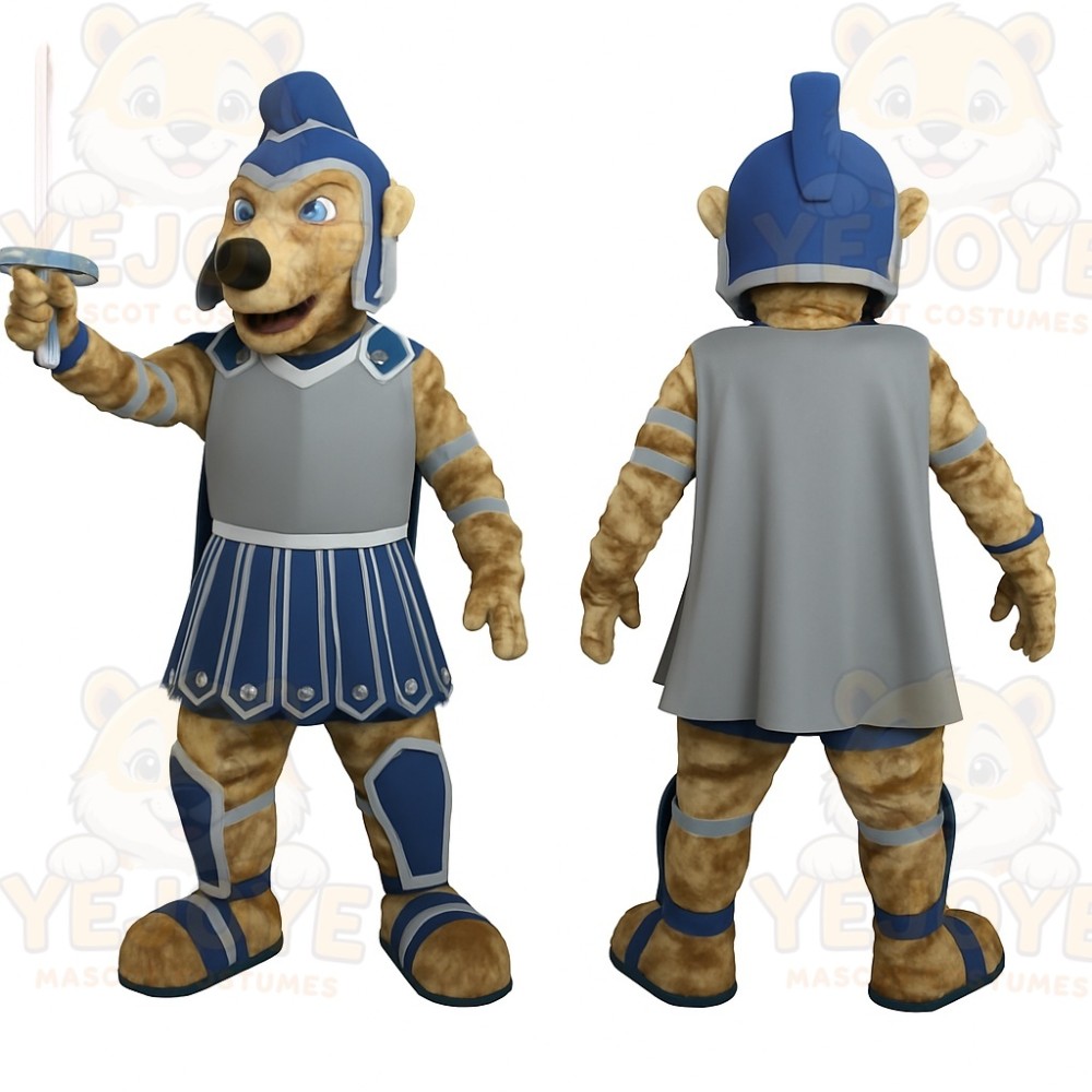 Blue Dog Mascot Costume