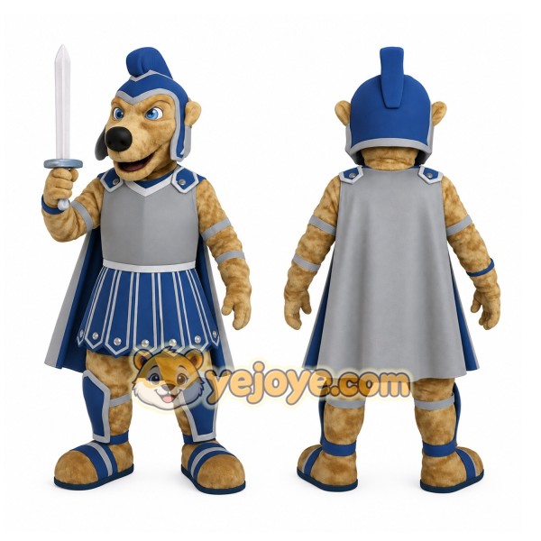 Blue Dog Mascot Costume