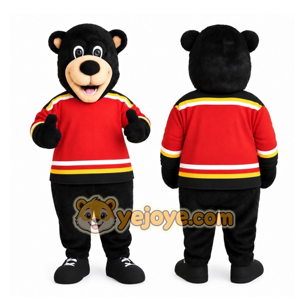 Black Bear Mascot Costume
