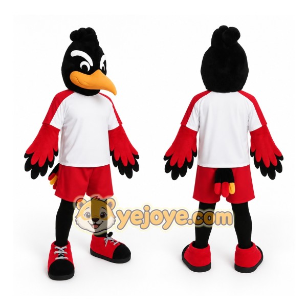 Red Bird Mascot Costume