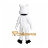White Dog Mascot Costume