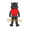 Gray Dog Mascot Costume Gray Dog Mascot Costume