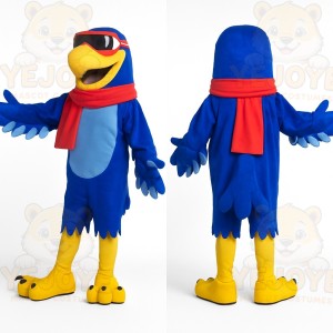 Blue Bird Mascot Costume