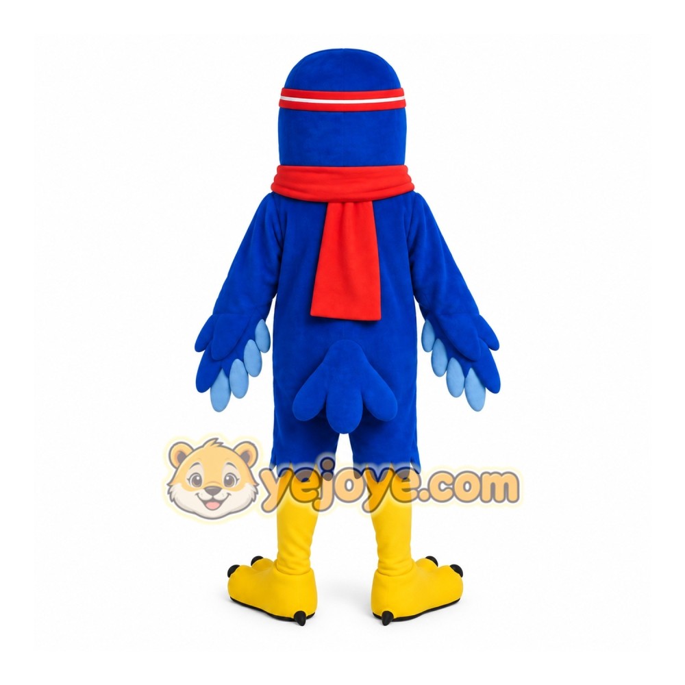 Blue Bird Mascot Costume Blue Bird Mascot Costume