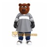 Gray Bear Mascot Costume Gray Bear Mascot Costume