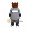 Gray Bear Mascot Costume Gray Bear Mascot Costume