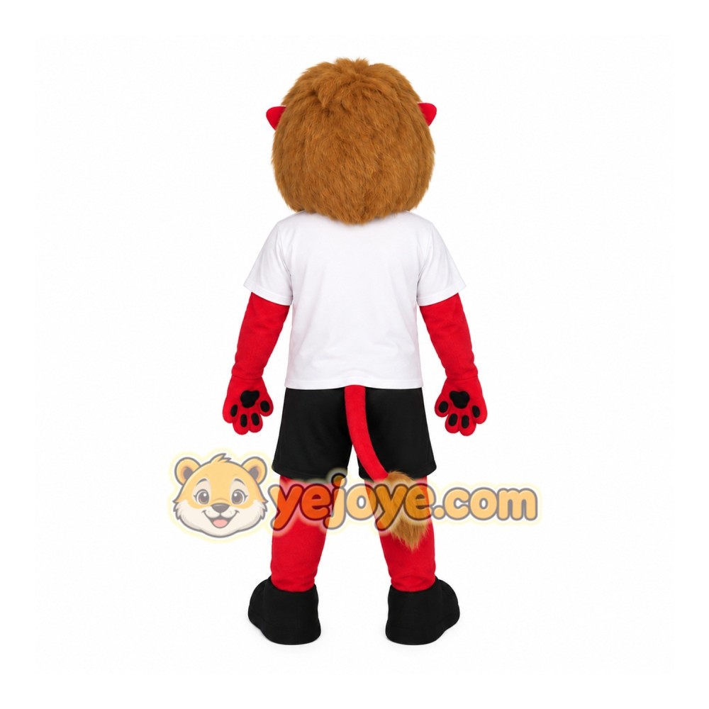 Red Lion Mascot Costume Red Lion Mascot Costume