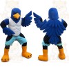 Blue Bird Mascot Costume