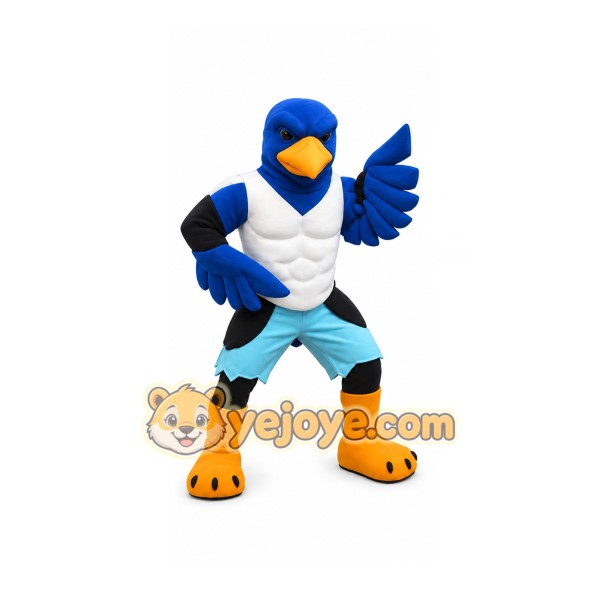 Blue Bird Mascot Costume