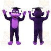 Purple Monkey Mascot Costume