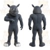 Gray Rhino Mascot Costume