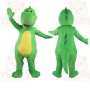 Green Dinosaur Mascot Costume