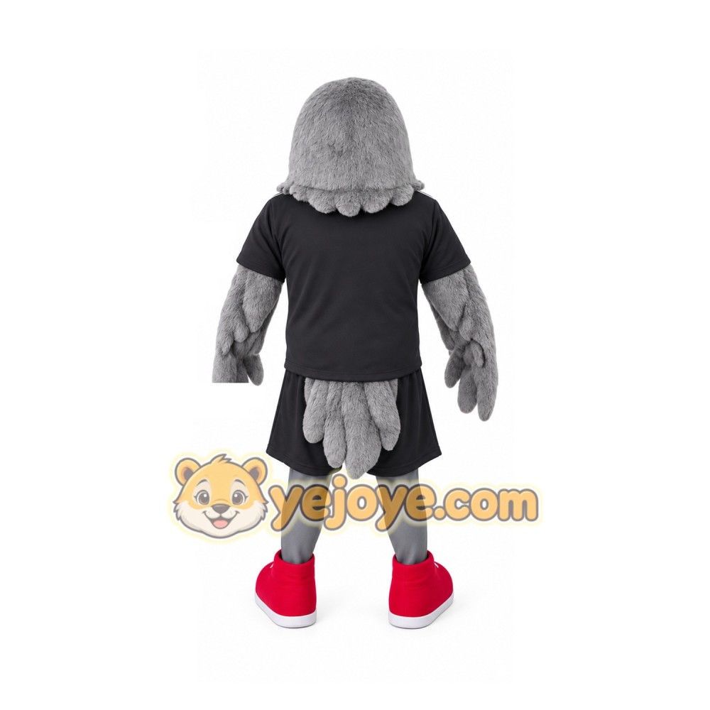 Gray Bird Mascot Costume Gray Bird Mascot Costume