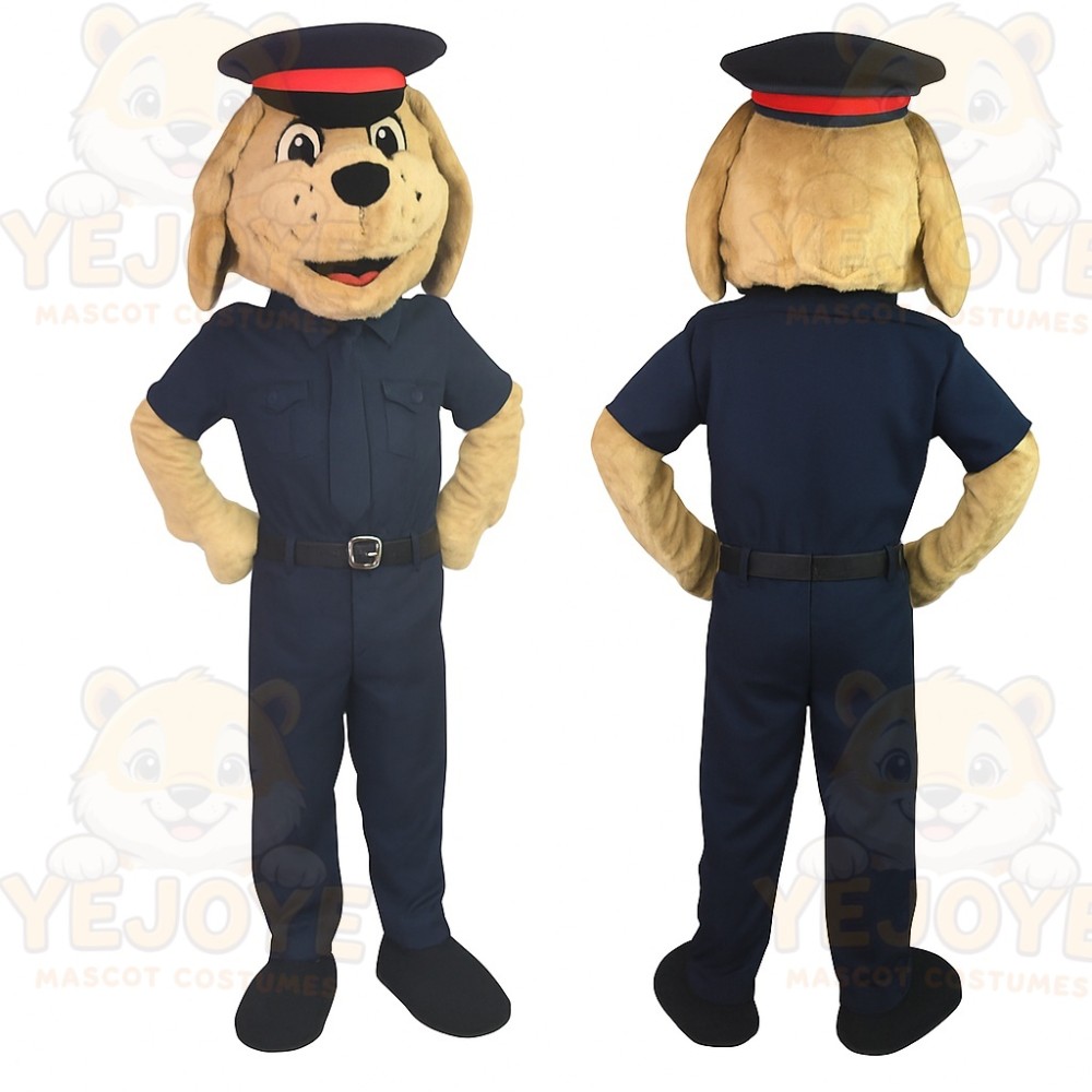 Brown Dog Mascot Costume
