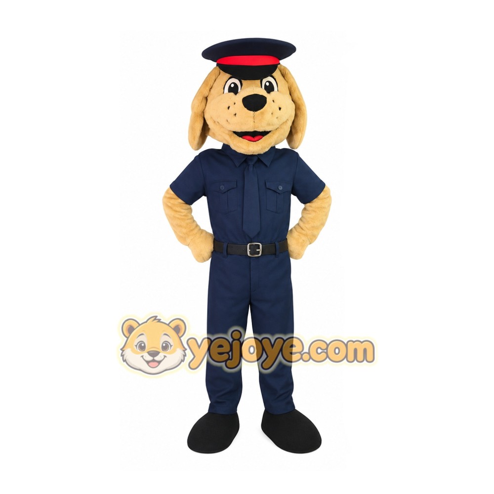Brown Dog Mascot Costume Brown Dog Mascot Costume