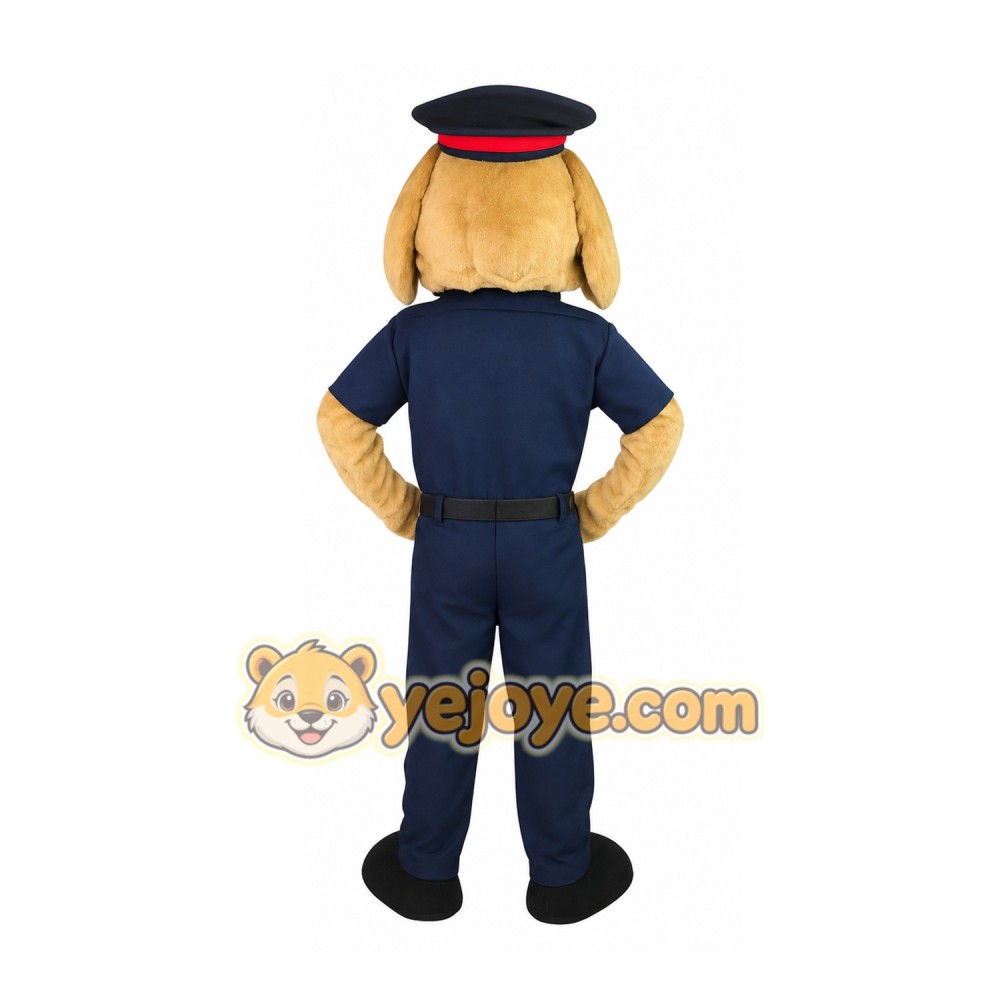 Brown Dog Mascot Costume Brown Dog Mascot Costume