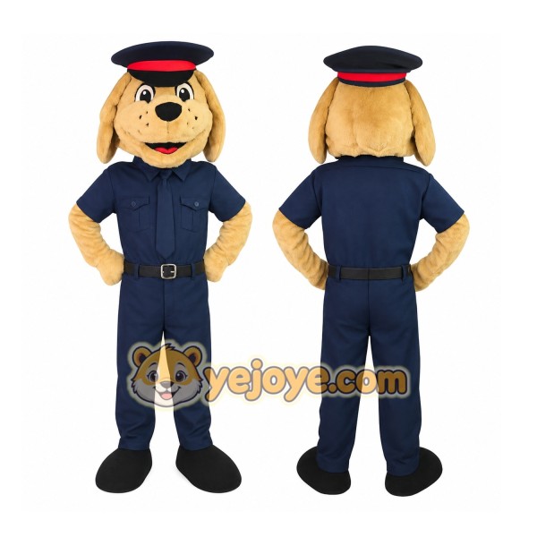 Brown Dog Mascot Costume